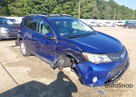 2015 Toyota Rav4 Limited из США, поврежденный, VIN 2T3DFREV4FW365892